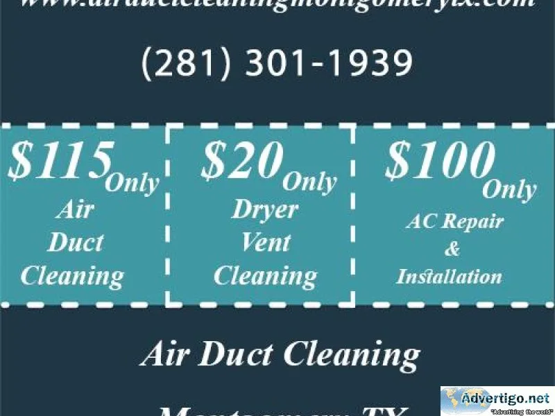 Air Duct Cleaning Montgomery TX