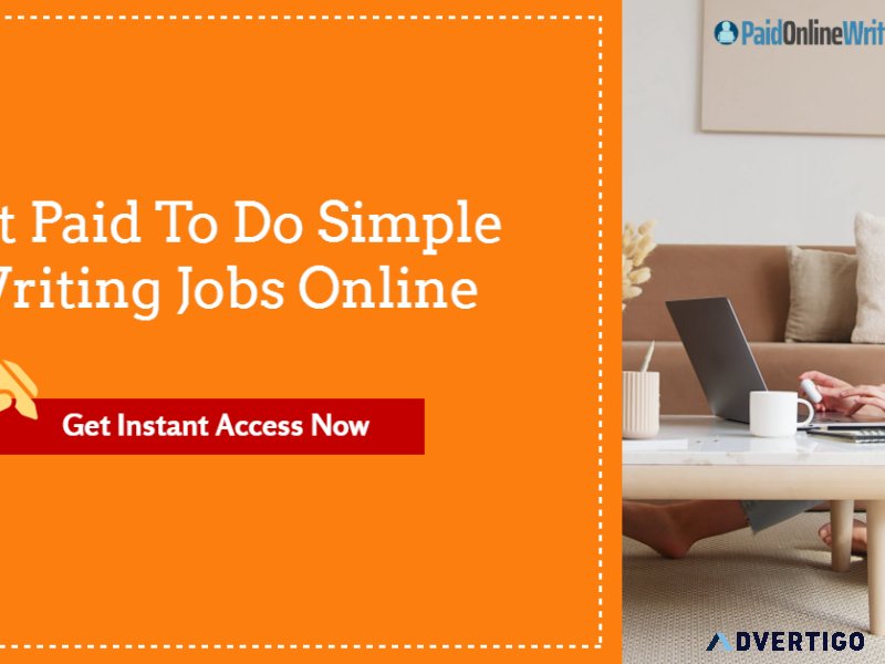 Get Paid to Write with UsHiring right now