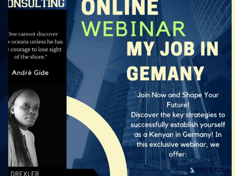 Navigating the german job market as a kenyan or others