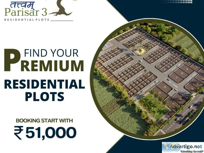 Residential plots in dholera smart city | tatvam parisar 1