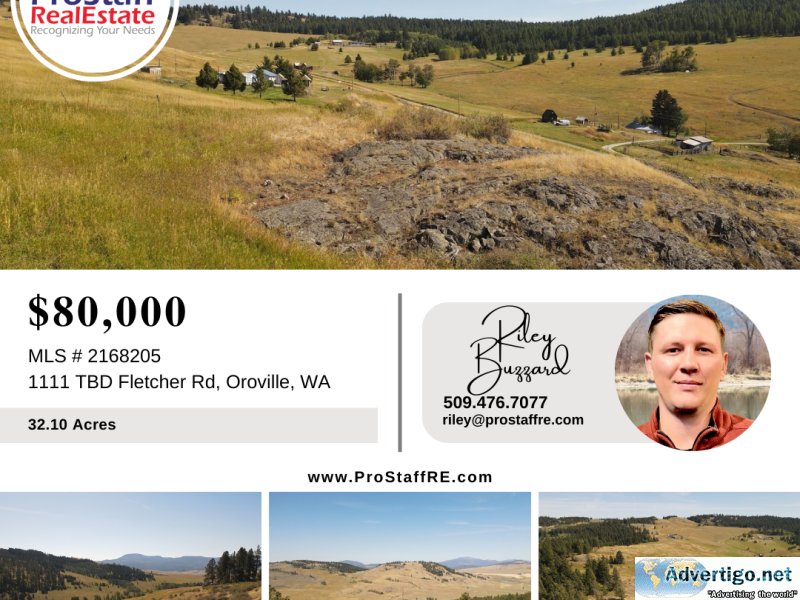 32 Acres on Beautiful Hillside