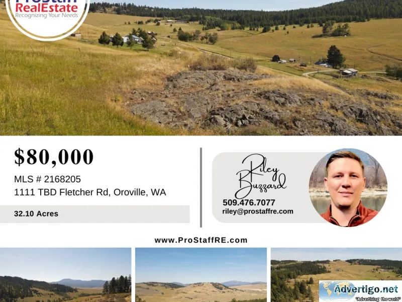 32 Acres on Beautiful Hillside