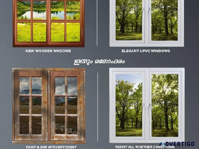 uPVC windows and Doors In Cochin Kerala