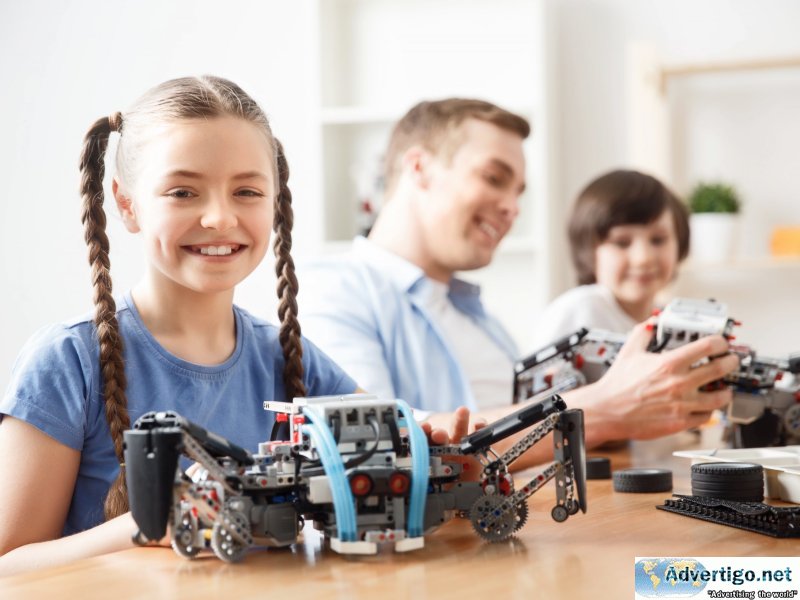 Is your child interested to build robots?