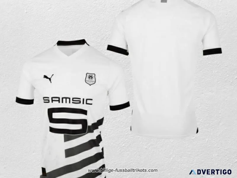 Neueste Ligue 1 Stade Rennais Trikot 2023-24