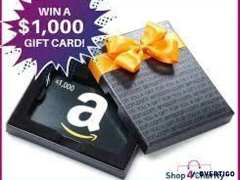 Enter a Short Survey to Win a 1000 Amazon Gift