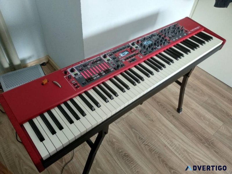 Nord Stage 3 88 Keybed  fully weighted Hammer Action keyboard