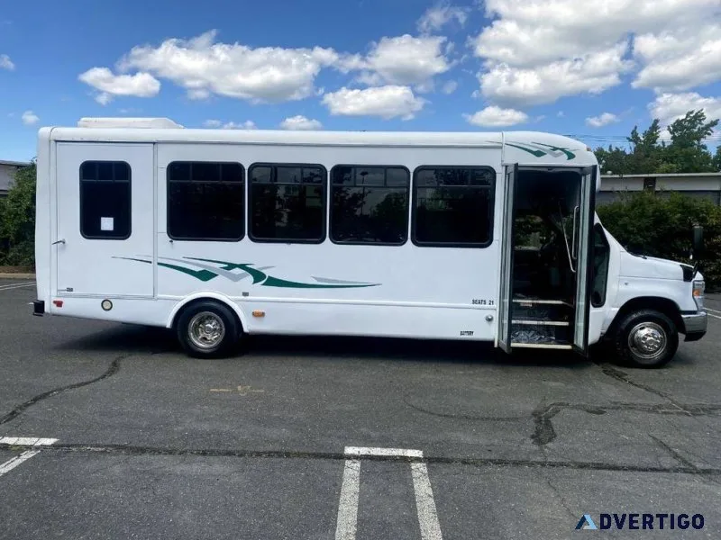 2012 Ford E450 Wheelchair Shuttle Bus wLift 57k Miles (A5276)