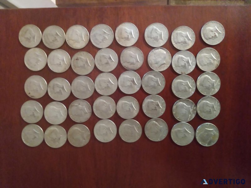Coins kennedy halves etc