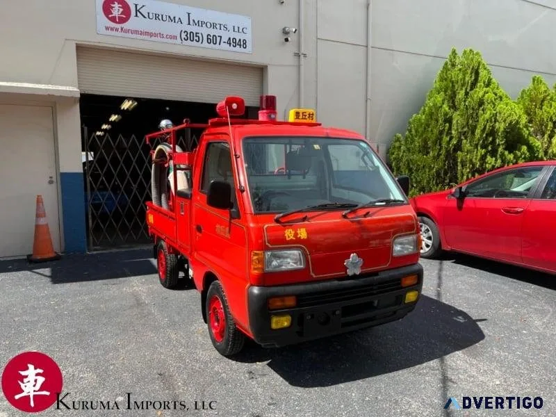 1995 SUZUKI CARRY FIRE TRUCK MINI TRUCK