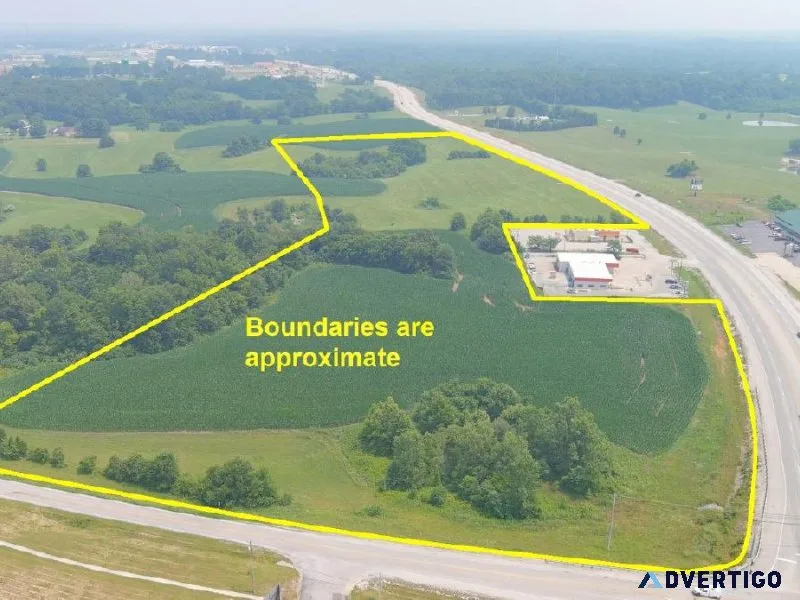 26.59- Acres Prime Commercial Undeveloped Land