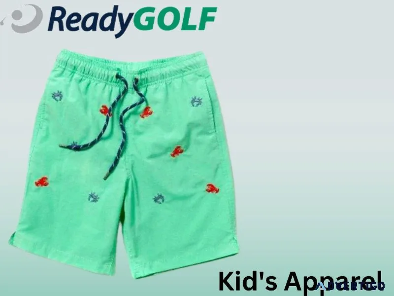 Golf Apparel for Kids  Kids Golf Shorts  ReadyGOLF