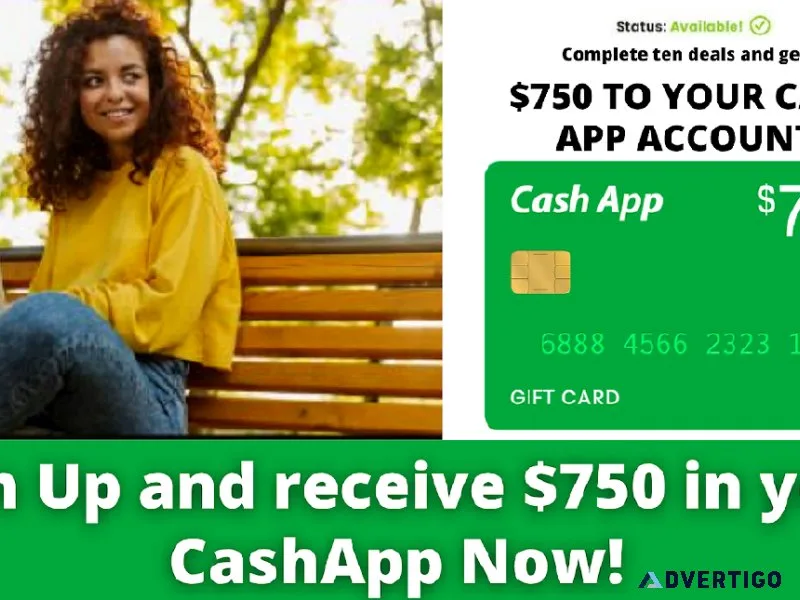 Get A free Cash App 750 Claim Now Frist