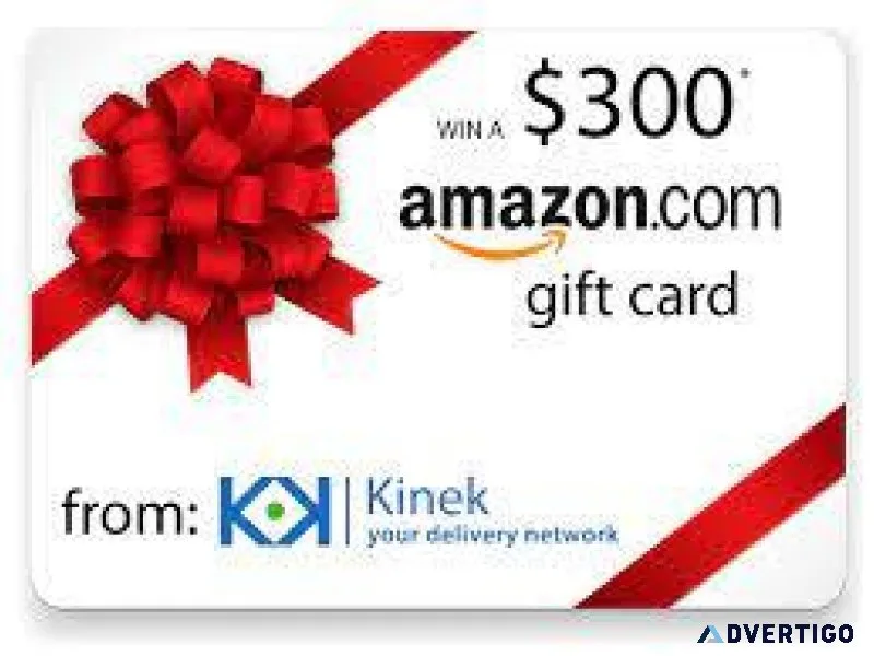 Enter Your Details to Win a 300 Amazon Gift Card Now