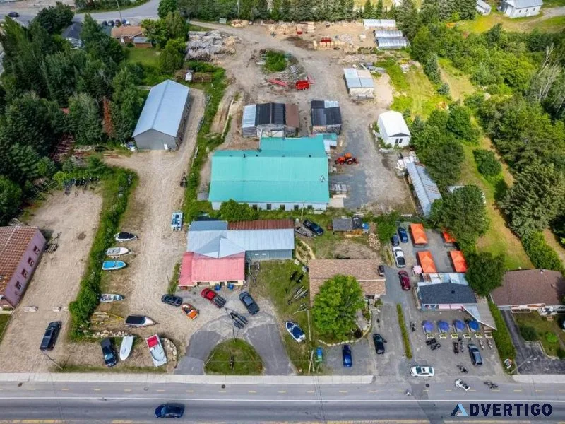 Wood processing factory (Cedar) for sale St-Donat