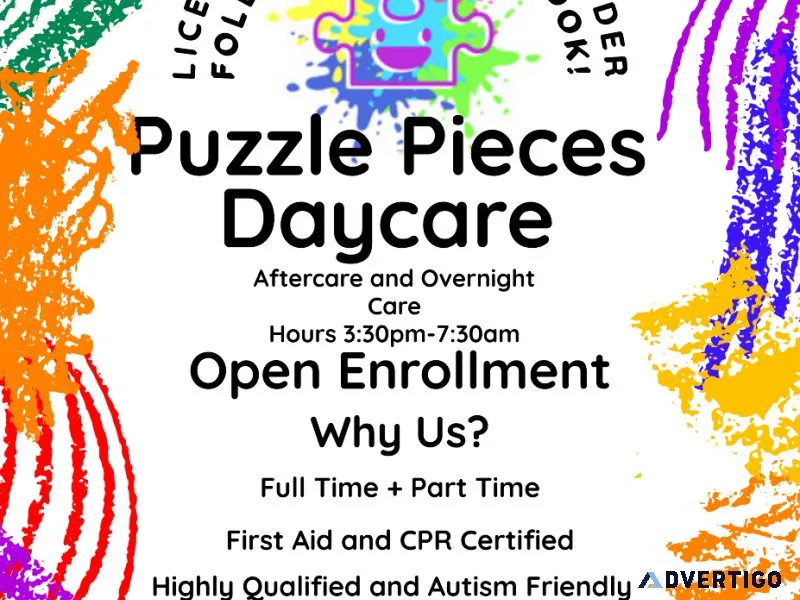 Licensed In Home Daycare