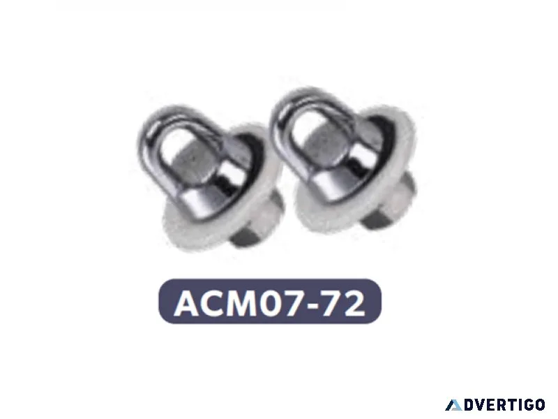 Bronze wall anchor (2x) (ACM07-72)
