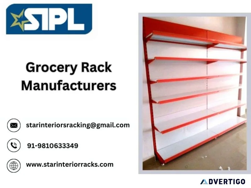Grocery rack manufacturers