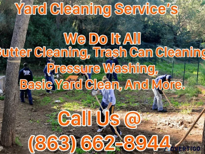 Yard Cleaning Services