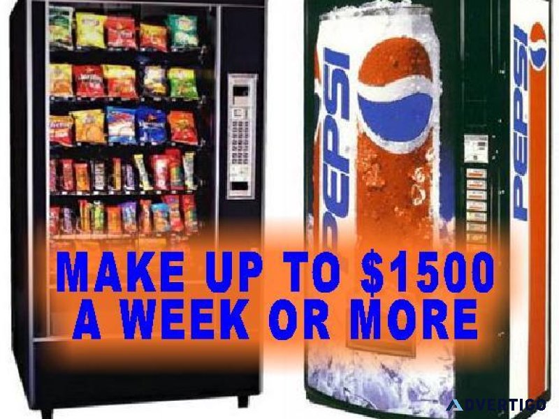 CASH KING Vending Routes. Easy Money Great Passive Income