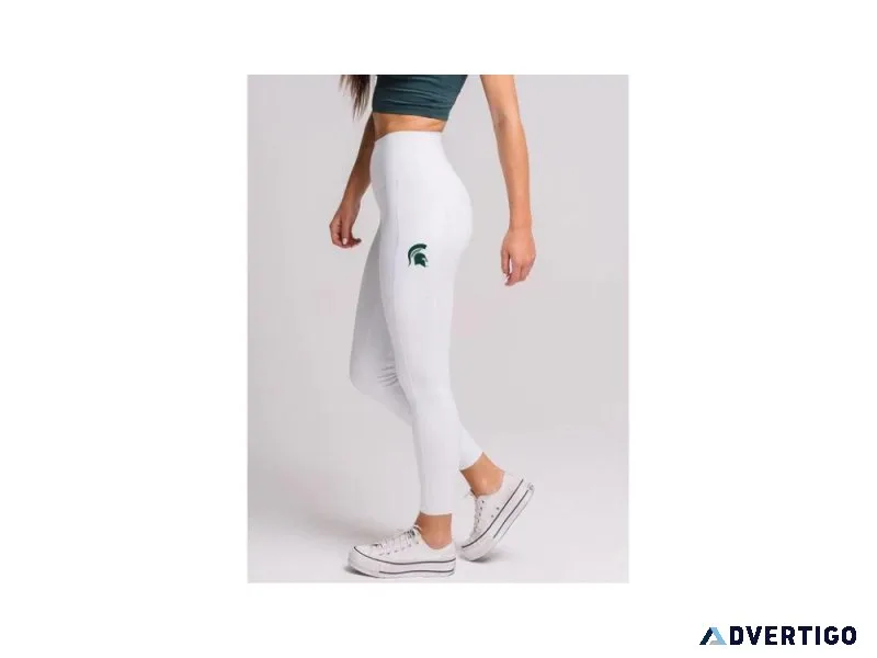 GO GREEN GO WHITE Be Spartan proud 