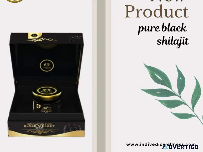 Himalayan pure black shilajit: your natural vitality source