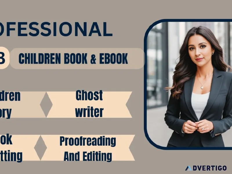 CHILDREN BOOK and EBOOK WRITING