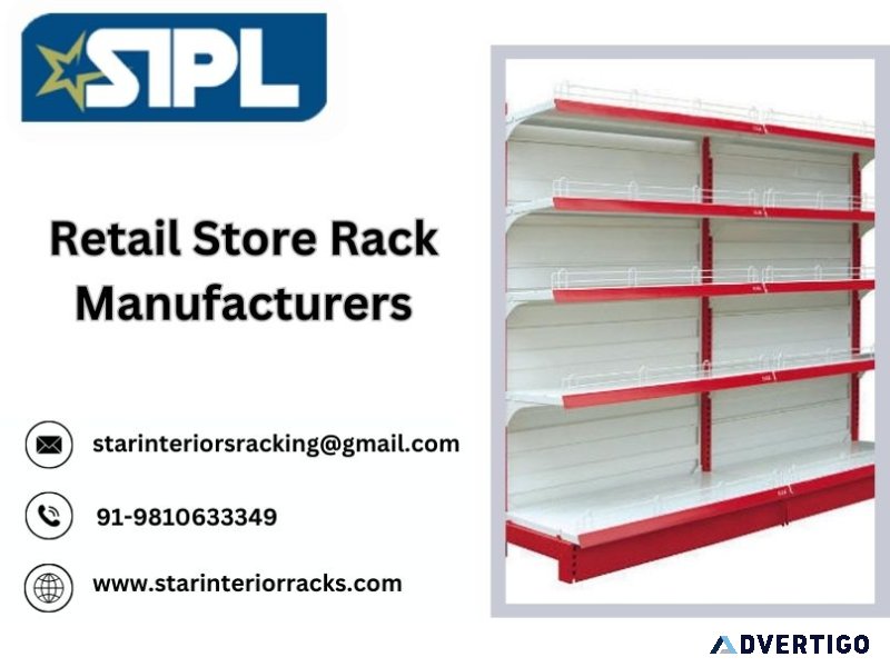 Retail store rack manufacturers
