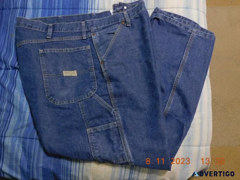 Wrangler Men s Cotton Blend Relaxed Fit Carpenter Pant