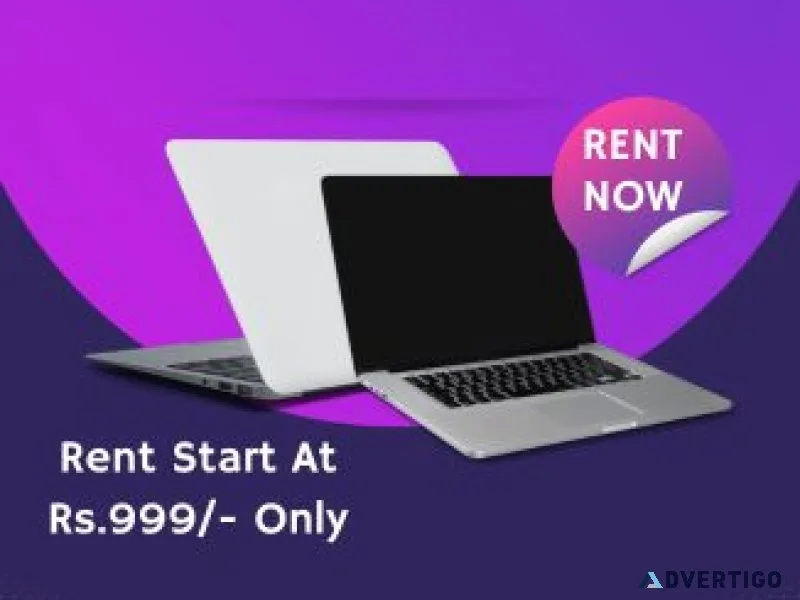 Rent a laptop in mumbai starts at rs999/- only in mumbai