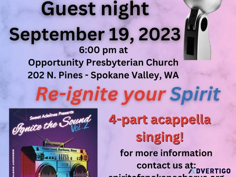 Come Re-Ignite your Spirit