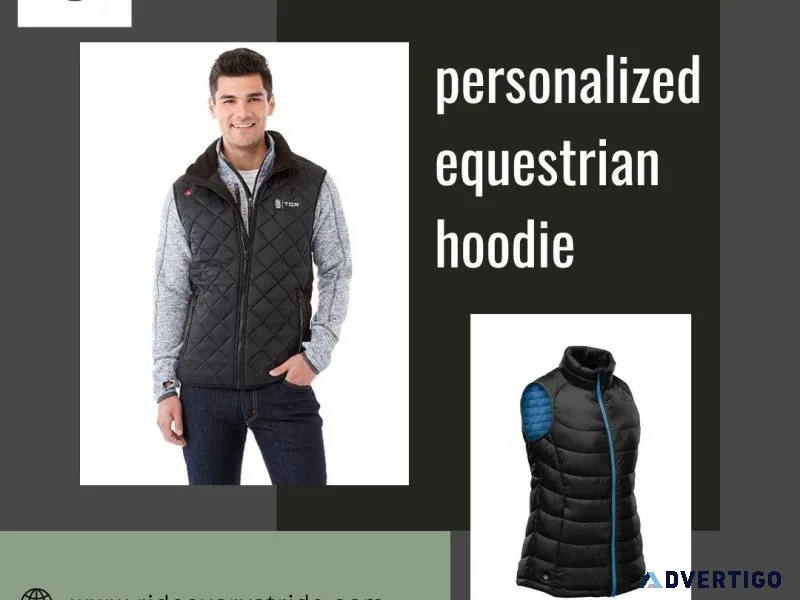 Personalized Equestrian Hoodie  Ride Every Stride