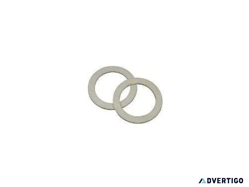 Rubber (2) and plastic gaskets (1) for return fitting (UNI-83CR)