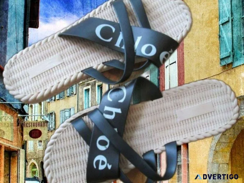 Black and White Fashion Sandals Size 7.5 -8