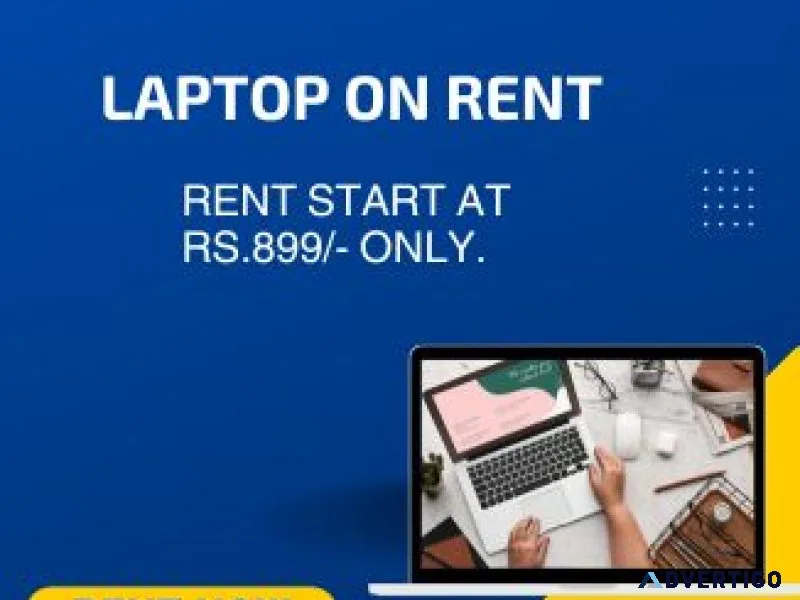 Laptop on rent starts at rs899/- only in mumbai