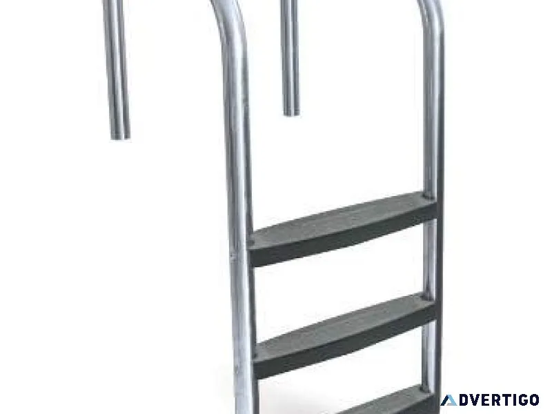 Stainless Steel Ladder &ndash In Ground Pool