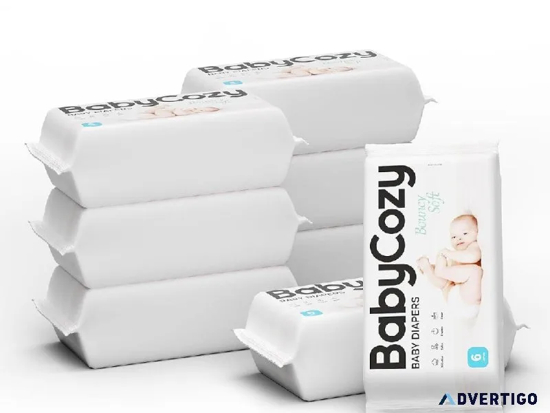 Baby Diapers Portable Pack Size 4
