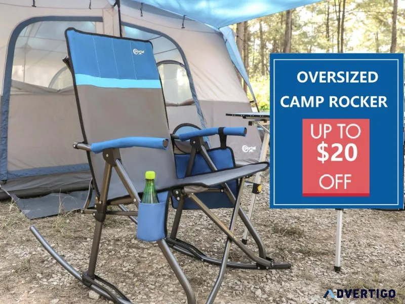 Oversized Comfort Camp Rocker  Save 20USD