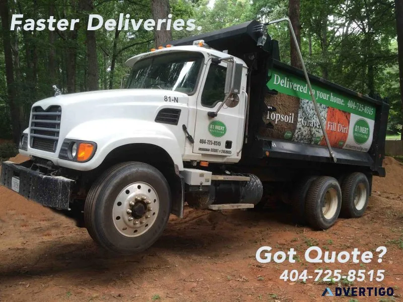 Got Clean Dirt for Grass Sod Leveling Holes 404-725-8515