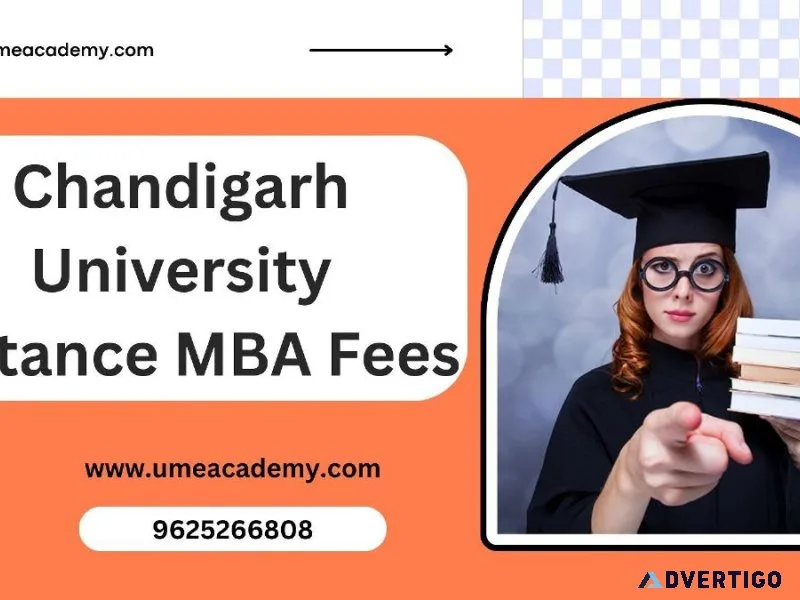 Chandigarh University Distance MBA Fees