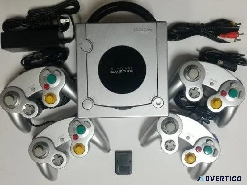Shop Silver Nintendo Gamecube Bundle - ConsoleReplay