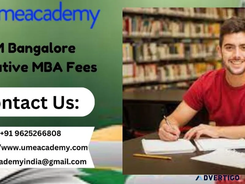 IIM Bangalore Executive MBA Fees
