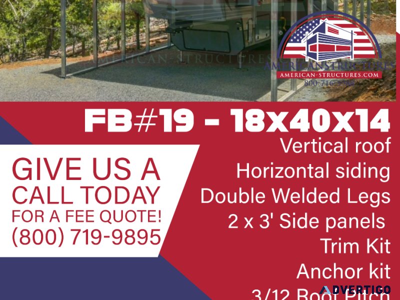 FB19 - 18x40x14 RV Cover
