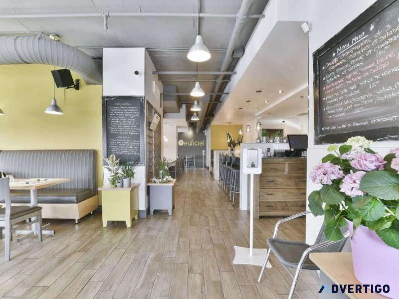 Breakfast restaurant with a unique concept for sale in Laval