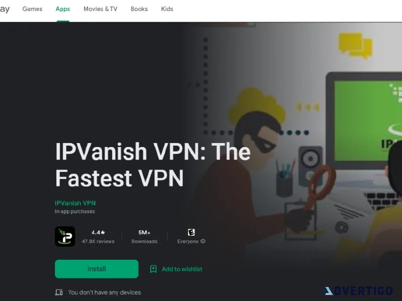 Install and Start Your IPVanish VPN