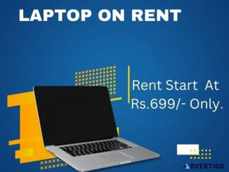Laptop on rent starts at rs699/- only in mumbai