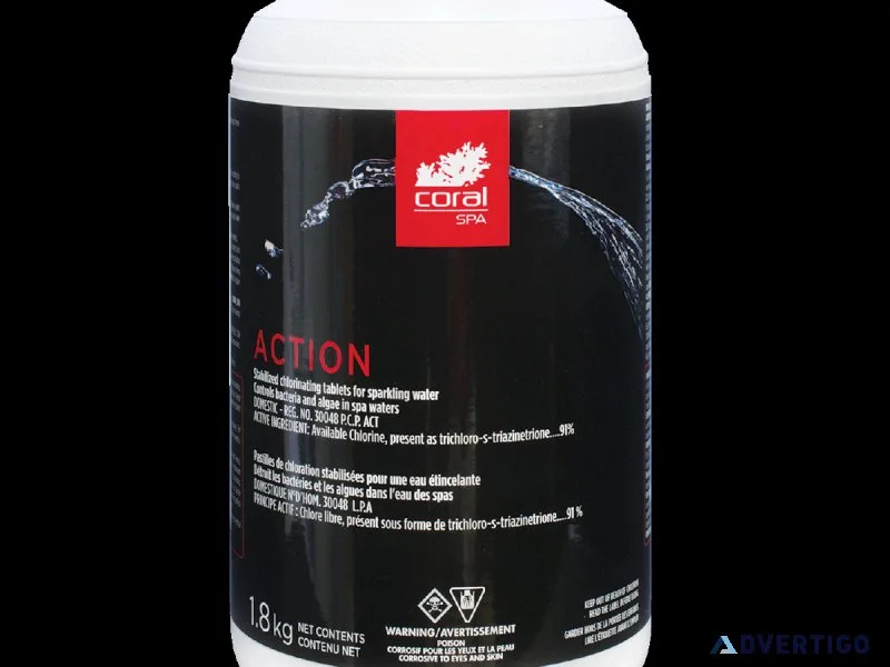 Coral Spa Action 1.8kg