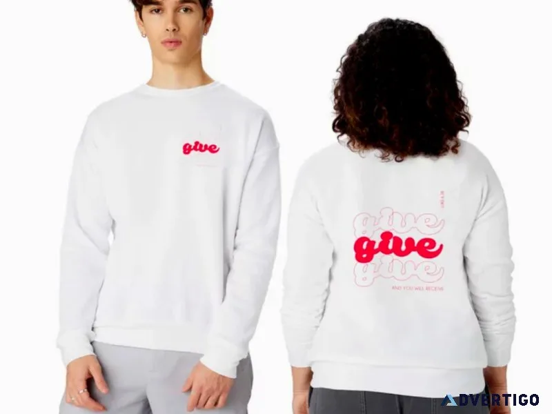 Give And You Will Receive Crewneck Sweatshirt