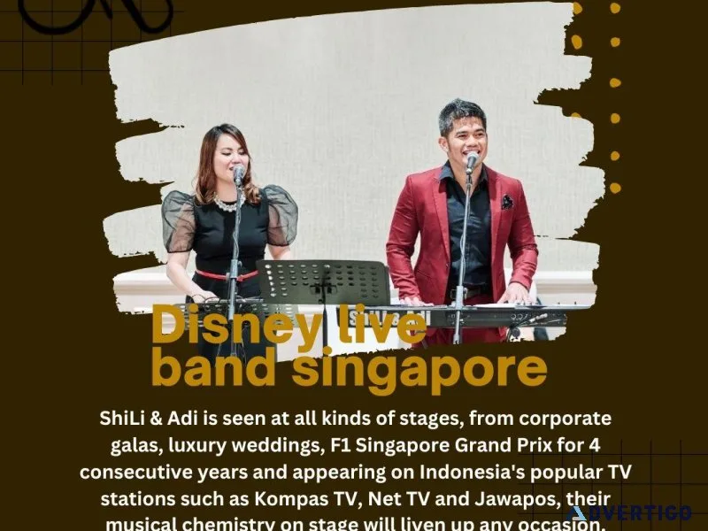 Disney live band singapore