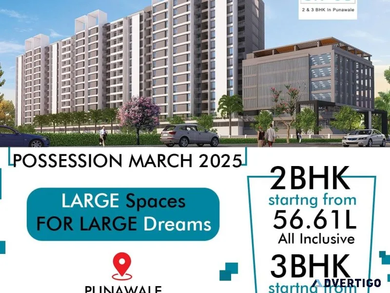 Surya Skies Punawale &ndash 2 and 3 BHK flats for sale Pune
